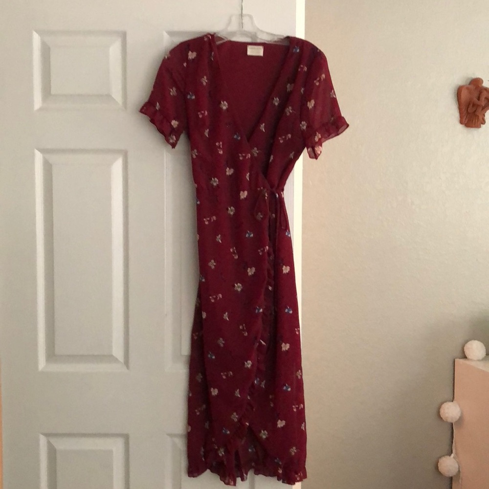 Late Bloomer Wrap Dress from Clad & Cloth